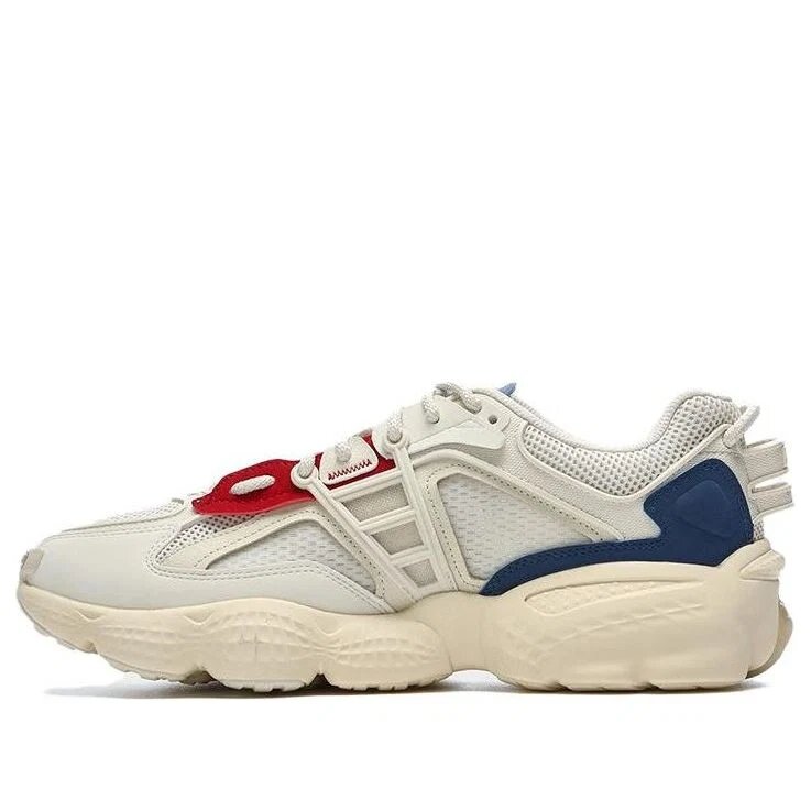 Ladder Shoes "White Blue Red"