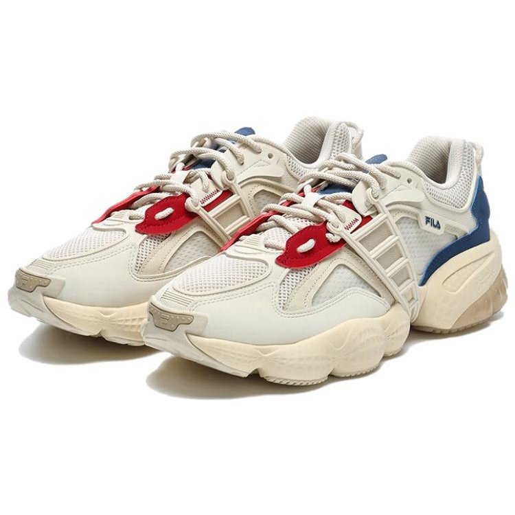Ladder Shoes "White Blue Red"