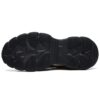 Lanvin x FILA Low-Top Running Shoes Black/Yellow