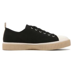 Layer Low Top Stylish Casual Skate Shoes Unisex Black Korean Version “Black Cream”