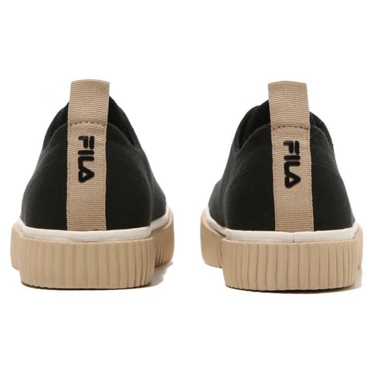 Layer Low Top Stylish Casual Skate Shoes Unisex Black Korean Version "Black Cream"