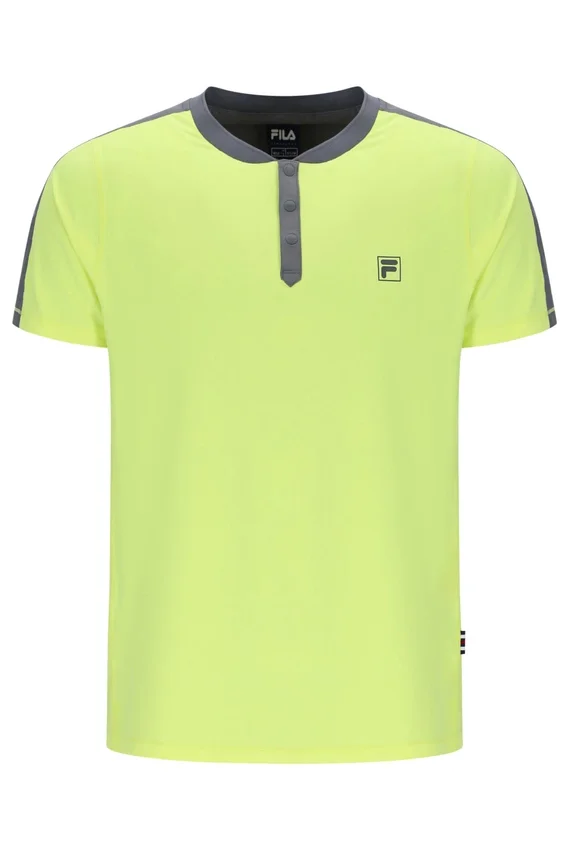 Lemon Men’s Henry Neck Tennis T-Shirt