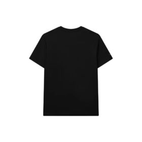 Letter Logo Loose Crewneck Short Sleeve Men”s Black
