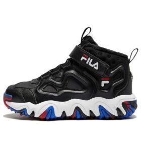 Lifestyle High-Top Shoes "Black White"