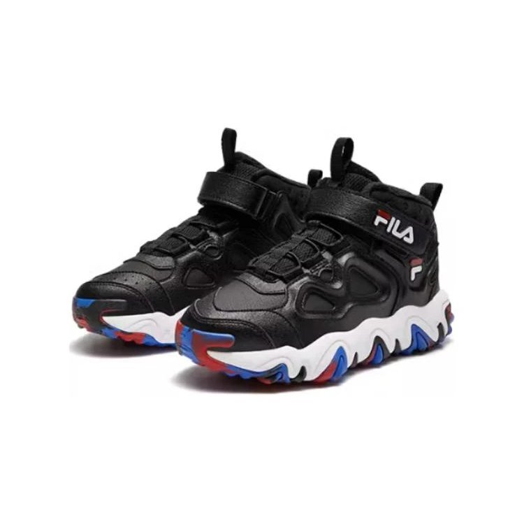 Lifestyle High-Top Shoes "Black White"