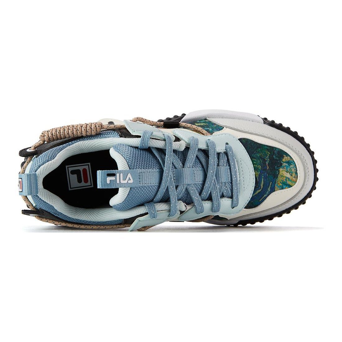 Lifestyle Sneakers "White Blue Black"