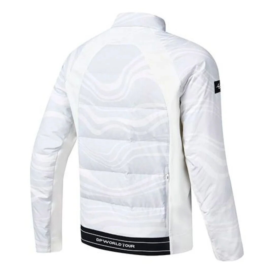 Lightweight Warm Golf Logo Down Jacket "White"