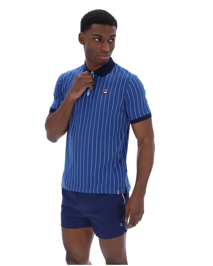 Limoges BB1 Classic Vintage Striped Polo