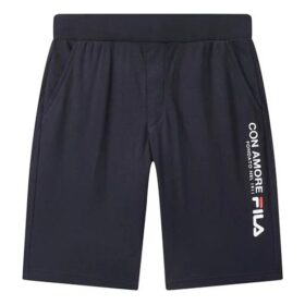 Logo Alphabet Printing Sports Shorts Blue