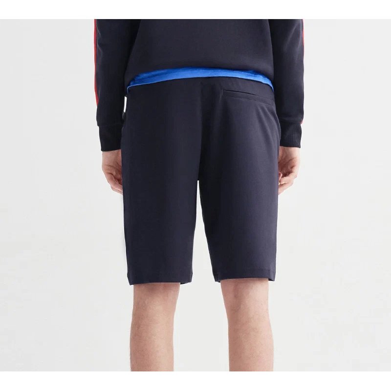 Logo Alphabet Printing Sports Shorts Blue