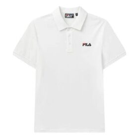 Logo Bee Embroidered Short Sleeve polo White