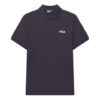 Logo Embroidered Short Sleeve polo Blue