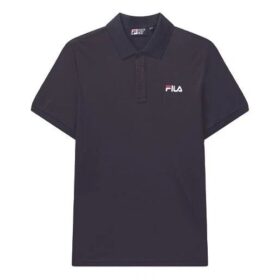 Logo Embroidered Short Sleeve polo Blue