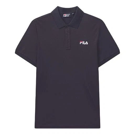 Logo Embroidered Short Sleeve polo Blue