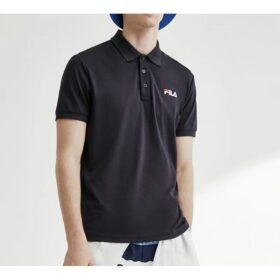 Logo Embroidered Short Sleeve polo Blue