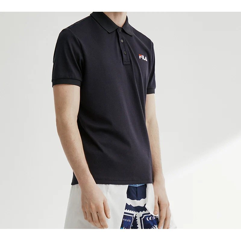 Logo Embroidered Short Sleeve polo Blue