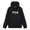 Logo Graphic Hoodie "Black White"
