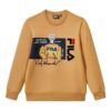 Logo Graphic Sweater "Tan Black"