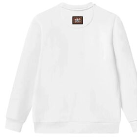 Logo Graphic Sweater “White Black”