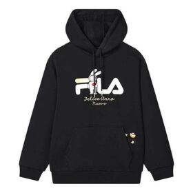 Logo Hoodie "Black White"