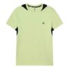 Logo Letter Printing Round Collar Male Yellow