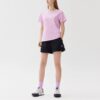 Logo Printing Casual Sports Short Sleeve Purple