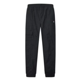 Logo Side Woven Sports Pants Blue