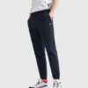 Logo Side Woven Sports Pants Blue