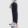 Logo Side Woven Sports Pants Blue