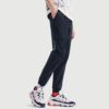 Logo Side Woven Sports Pants Blue