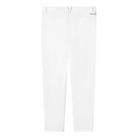 Logo Straight-leg Causual Pant Male White
