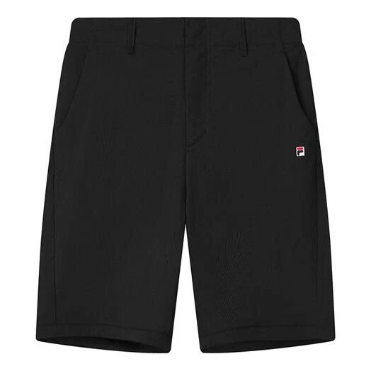 Loose Breathable Casual Woven Shorts Black