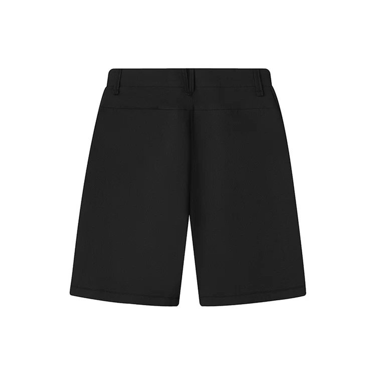Loose Breathable Casual Woven Shorts Black