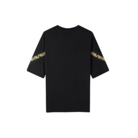 Loose Short Sleeve Couple Style Black