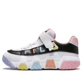 Low-Top Basketball Shoes "White Multi"