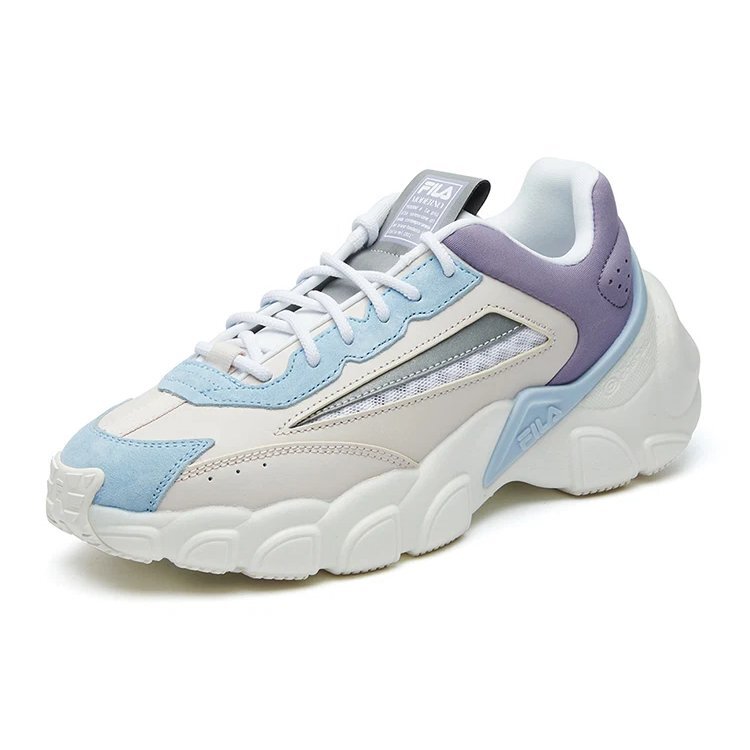 Low-Top Daddy Shoes Pink/Purple