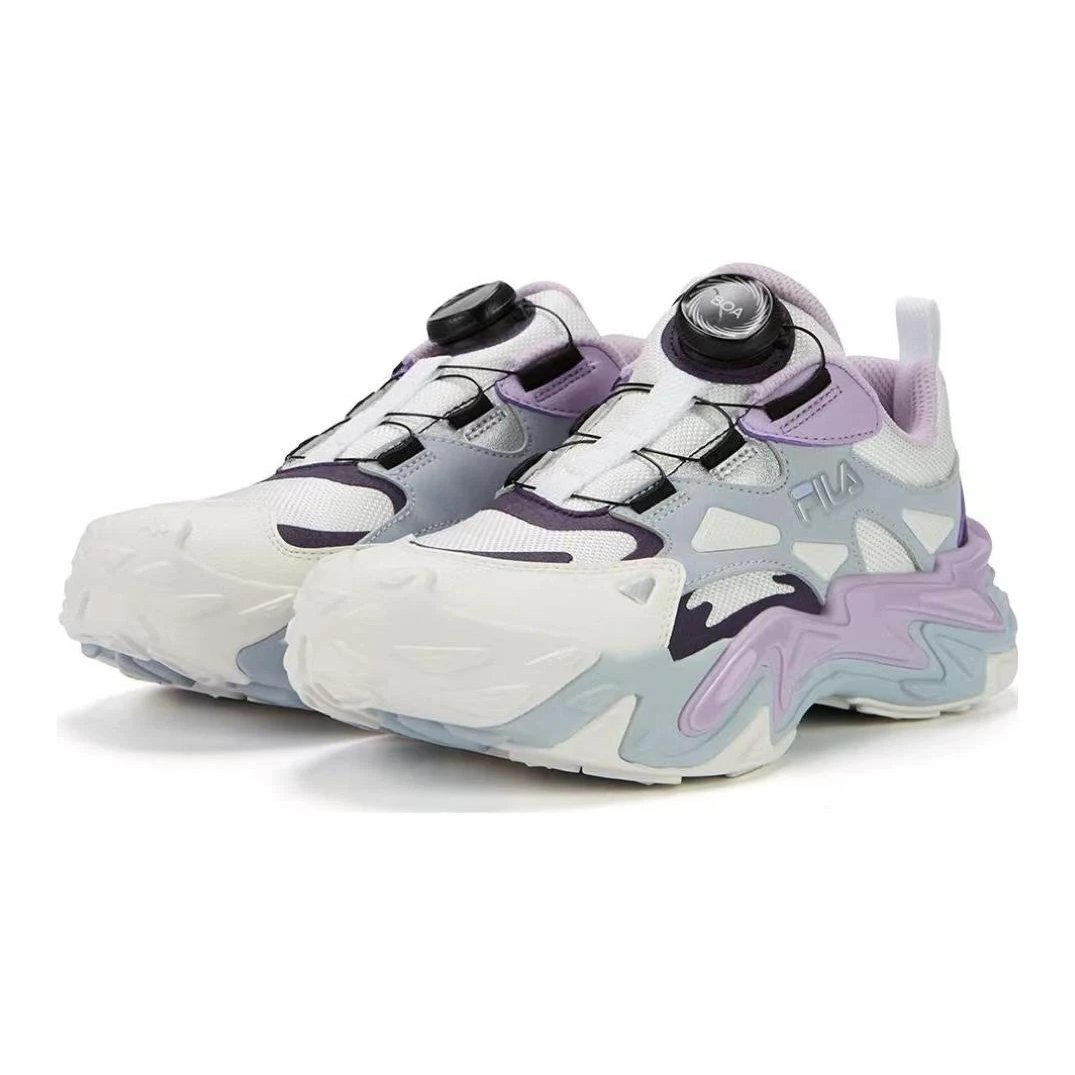 Low-Top Running Shoes "White Purple Blue"