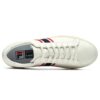 Low-Top Sneakers "White Red Black"