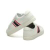 Low-Top Sneakers "White Red Black"
