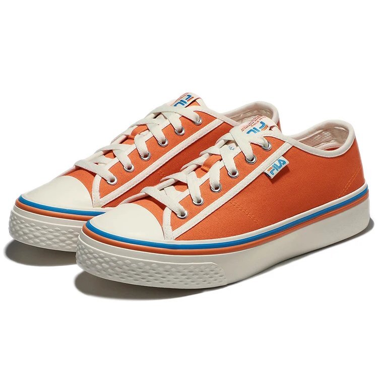 Low-tops Scanline Shoes Orange