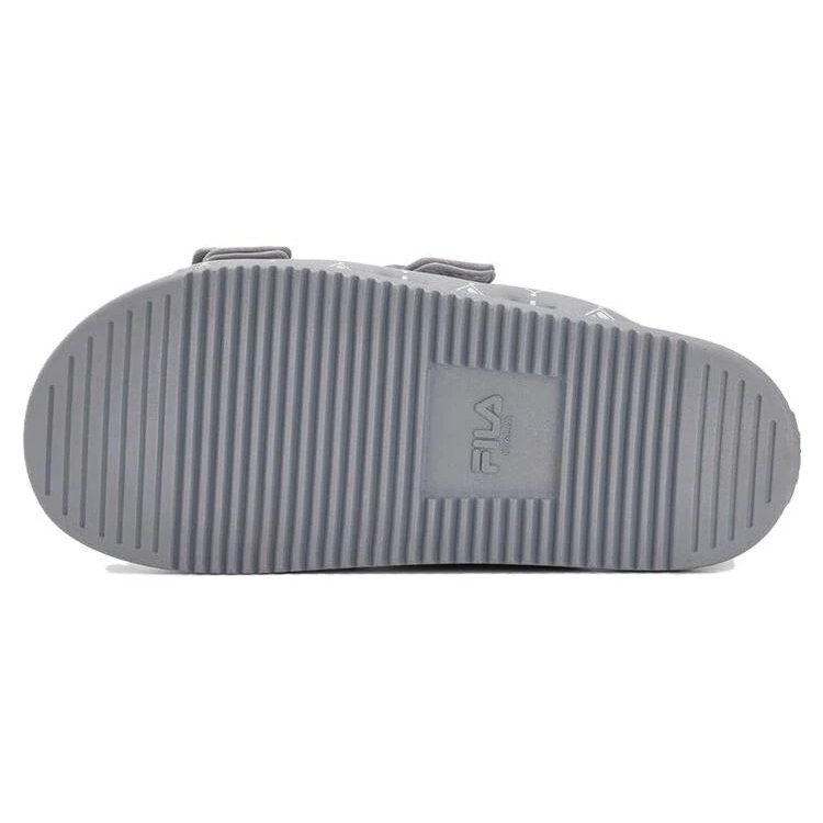 Lucia Fashion Slides "Grey White"