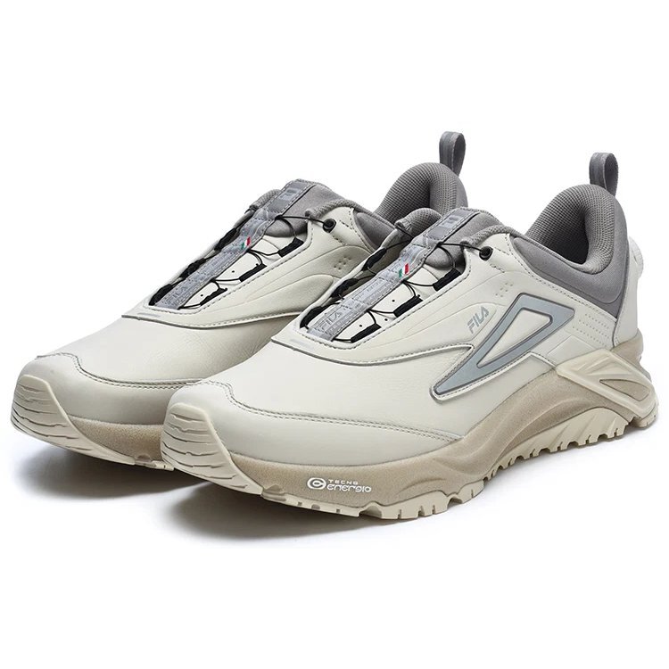 Lynx Boa ATR Lea Shoes "Cream White Grey"