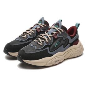 Mars 1S LowTop Running Shoes “Black Grey Red”