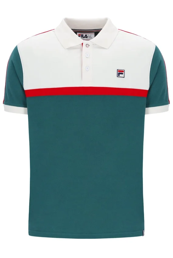 Mediterranea Mattia Contrast Panel Polo Shirt