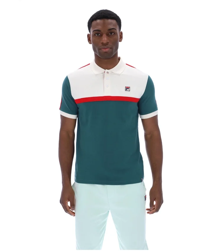 Mediterranea Mattia Contrast Panel Polo Shirt