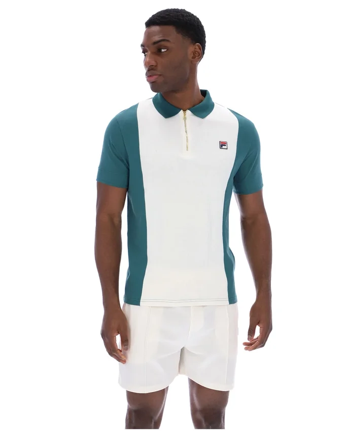Mediterranea Pierro Zip Up Polo