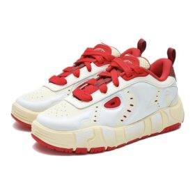 Melt Skate Shoes “White Red”
