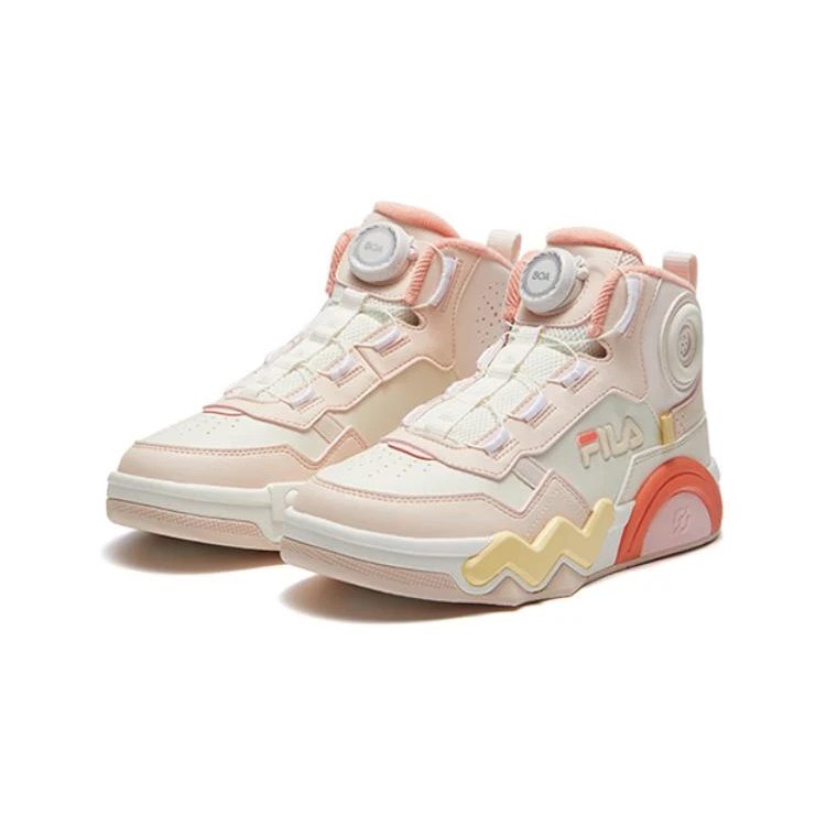 Memphis Board Shoes "White Pink"