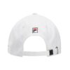 Men"s FILA Logo Casual White Baseball Cap