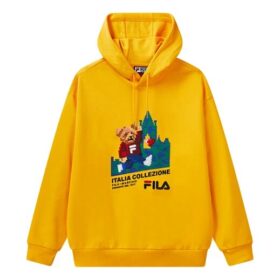 Men"s FILA Sports Pullover Yellow